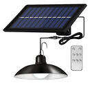Waterproof Outdoor Indoor Solar Wall Lamp Remote Chandelier For Home Camping