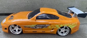Fast & Furious Brian’s 1995 Toyota Supra RC 12” Remote Control Car USB Jada Toys - Picture 1 of 5