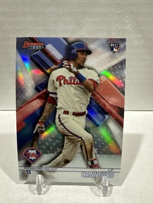 2018 Bowman Best Refractor #38 J.P. Crawford Rookie RC - Image 1 of 2