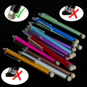 Fibre Capacitive pen Metal Touch Screen Stylus For Smart CellPhone Tablet PC - Afbeelding 1 van 16