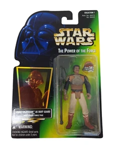 Star Wars LANDO CALRISSIAN Skiff Guard Action Figure 1996 Kenner Power of Force - Picture 1 of 4