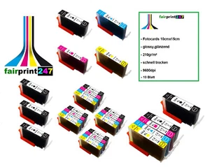 XXL-Patronen ersetzt HP 364XL PhotoSmart B109 B109a B109d B109f B109n B110 B110a - Bild 1 von 27