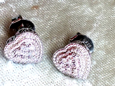 ACCENTS BY AFFINITY DIAMOND EARRINGS, CHOICE OF MOTIF, STERLING SILVER (M4746-52 - Image 1 of 3