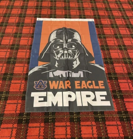 Brand New Auburn Tigers flag 5 foot by 3 foot Cover
