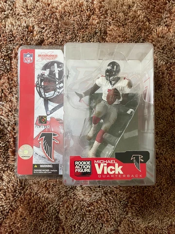 Michael Vick Unopened McFarlane's Rookie Action Figure Cover
