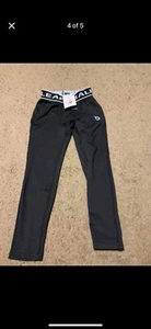 Youth Thermal Compression Base Layer Fleece Lined Tights/pants Néw - Picture 1 of 9