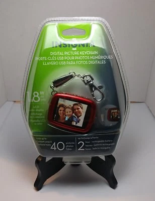 Insignia - 1.8" LCD Digital Photo Key Chain Red - NS-DKEYBK09 - Image 1 of 4
