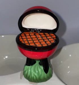 Nora Fleming Grill Mini Hot Stuff Platter Charm Ornament Figurine A63 NEW - Picture 1 of 3