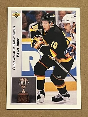 1992-93 UPPER DECK - PAVEL BURE CANUCKS #431 - Image 1 of 2