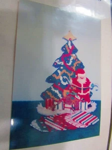 Tree with Coasters Plastic Canvas/ Needlepoint Kit #LL1147A (LuvLee Designs) - Picture 1 of 4