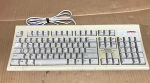 Vintage Compaq KB-3923 Wired PS/2 Keyboard - Picture 1 of 8