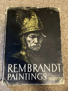 Rembrandt Paintings, Illustrated, Plates, Phaidon Press, 1946 FRENCH Text - Picture 1 of 11