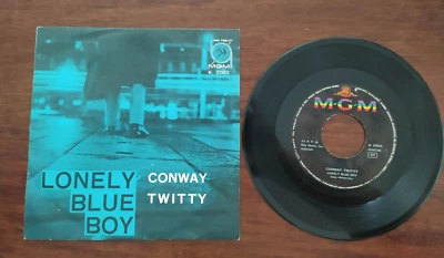 3642 45 giri CONWAY TWITTY LONELY BLUE BOY 45NP K2002 ITALY OTTIMO VG++VG++ - Immagine 1 di 2