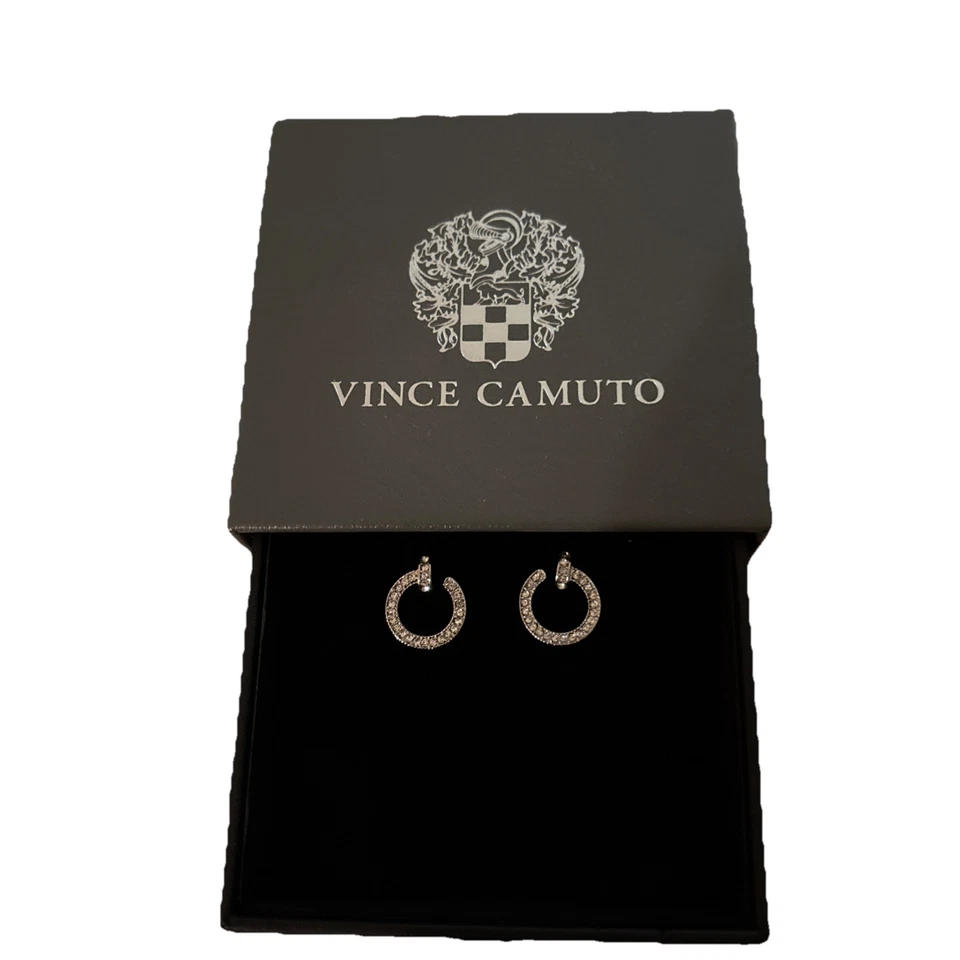 Vince Camuto Silver Ayla Earrings Brand New Beautiful Jewelry - Image 1 of 1