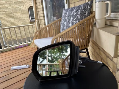 Espejo retrovisor lateral pasajero automático mercedes ml 320 2009 de fábrica negro Foto 1 de 4