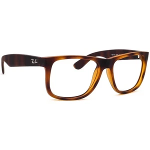 Ray-Ban Sunglasses Frame Only RB 4165 Justin 710 Dark Havana Square Italy 54 mm - Picture 1 of 6