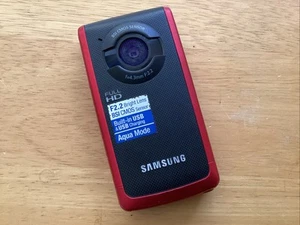 Samsung HMX W200RN Action Camera FULL HD Camcorder Tested And Working - Picture 1 of 8