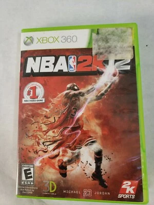 NBA 2K12 - Xbox 360 Game VERY GOOD FREE FAST SHIPPING JORDAN  - Image 1 of 3