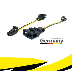 ADAPTER FÜR ORIGINAL AUDI LED Kennzeichenbeleuchtung Nachrüstsatz A1 S1 8X - Picture 1 of 1