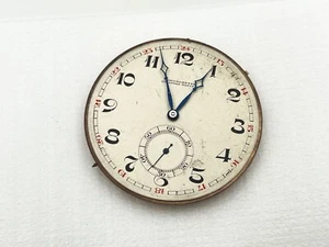 TAVANNES Chronometer Taschenuhrwerk funktionstüchtig f. Bastler - Picture 1 of 5