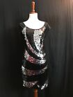 *NEW Sequined Swirl Pattern Bodycon Dress Women Size-M New with Tags