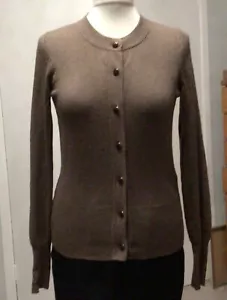 BANANA REPUBLIC Taupe Cardigan Size S - Picture 1 of 5