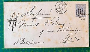 Netherlands cover 1892, 5 cent, used - Picture 1 of 6