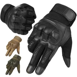 Tactical Shooting Gloves Military Men Combat Full Finger Protection Work Gloves - Picture 1 of 16