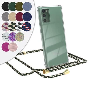 EAZY CASE do Samsung Galaxy Note 20 / 5G Etui z paskiem Łańcuszek na telefon komórkowy Silikon TPU - Zdjęcie 1 z 31