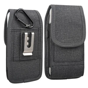 Vertical Holster Waist Pouch Case For Samsung Galaxy S24 Ultra / S24+ / Note 20 - Picture 1 of 6