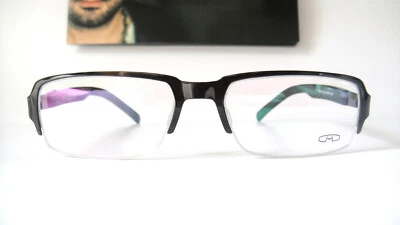 Armações de óculos masculinas Freudenhaus titânio Alemanha 54-17 138 arma média meio aro - Imagem 1 de 4