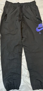 Nike Sportswear Fleece Tapered Size Medium Mens Black - Picture 1 of 5
