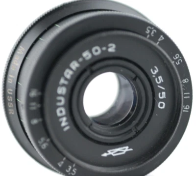US Seller Industar 50-2 50mm f3,5 Soviet Bokeh portrait Lens DSLR M42 Mount  - Image 1 of 4