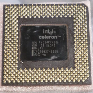 Intel Celeron SL3A2 400mhz 128 FV524RX400 CPU Processor - Tested 03 - Picture 1 of 3