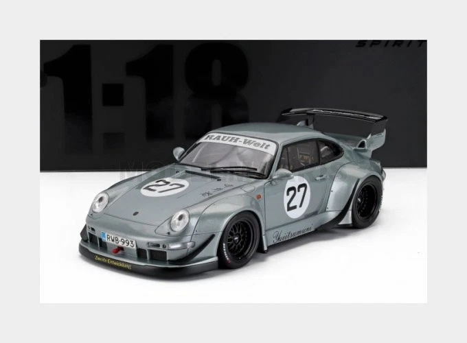 GT-SPIRIT GT522 PORSCHE - 911 993 RWB LIBERTY WALK N 27 YUIITSU MUNI 2024 - GREY