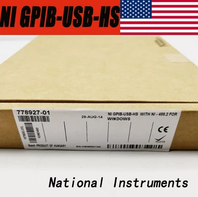 For National Instruments GPIB-USB-HS Interface Adapter IEEE 488 Controller New - Image 1 of 4