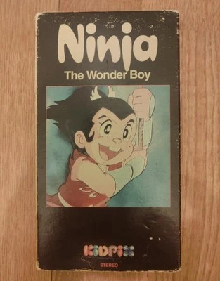 Ninja the Wonder Boy VHS Tape Anime rare - TESTED! - Image 1 of 2