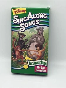 Disneys Sing Along Songs The Jungle Book: The Bare Necessities VHS, 1994 TESTED - Picture 1 of 10