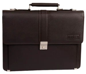 NATRA Laptop Bag (16.5" x 12" inch) PU Leather Large Briefcase New - Picture 1 of 7