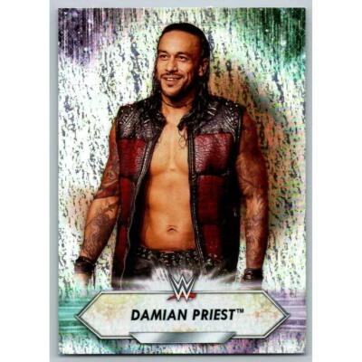 2021 Topps WWE Wrestling #104 Damian Priest Foilboard - Image 1 of 2