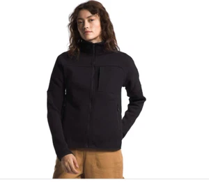 NEW WITH TAGS The North Face Women's Front Range Fleece Jacket black heather L - Picture 1 of 1