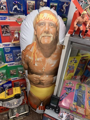 vintage hulk hogan wwf inflatable punching bag🔥🔥🔥 Cover