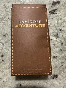 Vtg Davidoff Adventure After Shave Splash Cologne Men’s Full - Picture 1 of 7