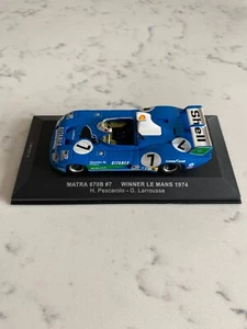 IXO 1/43 MATRA 670B  NO:7 WINNER LE MANS 1974 1/43 DIE-CAST MODEL CAR - Picture 1 of 8