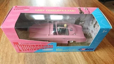 Corgi CC00604 Thunderbirds FAB 1 Rolls with Parker & Lady Penelope Figures NEW - image 1 of 4