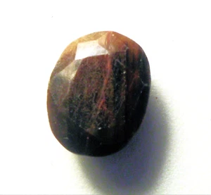 BUENO 9,40 quilates facetado 14 x 11 x 5,5 mm CORTE OVALADO ZAFIRO MARRÓN MADAGASCAR # 9 - Imagen 1 de 2