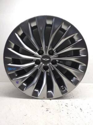 2019 HYUNDAI G90 OEM 19X9.5 REAR WHEEL 20 SPOKE RIM 17-19 52910D2310 SEE PICS - Image 1 of 4