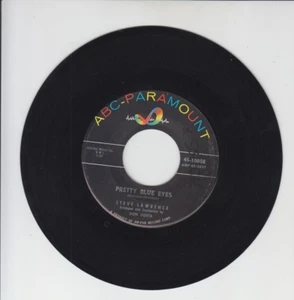 Steve Lawrence - ABC Paramount 10058 - Pretty Blue Eyes / You're Nearer - Picture 1 of 1