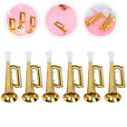 10Pcs Golden Cheering Trumpets for Soccer Events and Parties