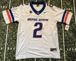 Jersey Ashton Jeanty Boise State blanco cosido - Imagen 1 de 4
